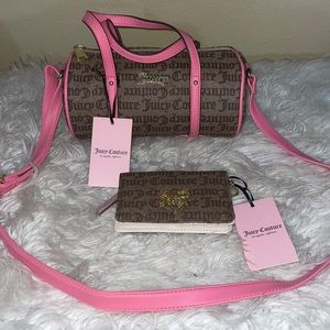 Juicy Couture Mini Barrel Crossbody Set